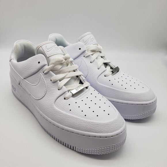 Nike Air Force 1 AF1 Sage Low Women's Shoes AR5339 100 White Size 11. - Picture 6 of 16